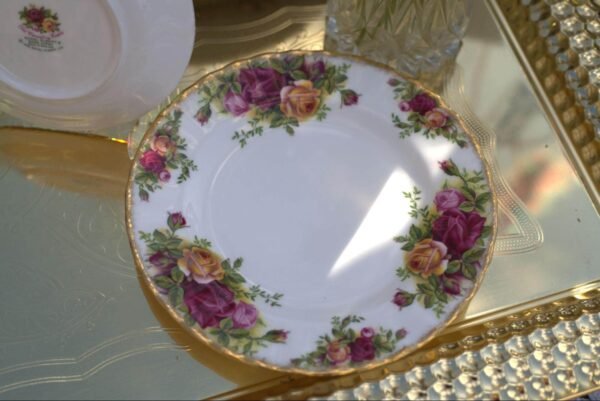 Prato de Sobremesa Royal Albert old country roses
